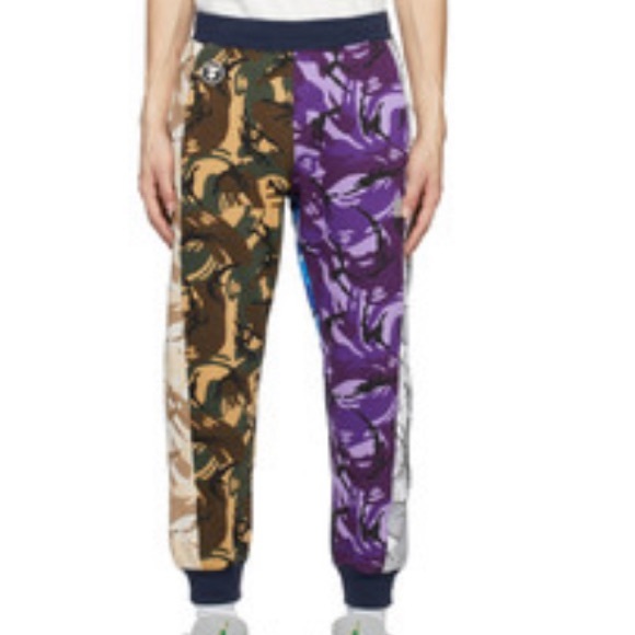 Aape by A Bathing Ape multicolor sweatpants. - Picture 3 of 3